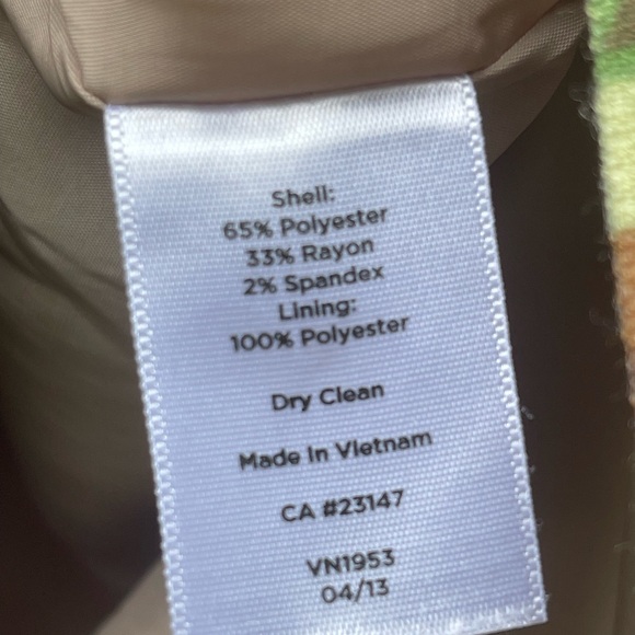 Talbots Petite Two size 6P Animal Print and Multicolor Pencil Skirts - Picture 11 of 14